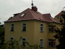 Krytina Prefa - rodinný dům Mariánské Lázně